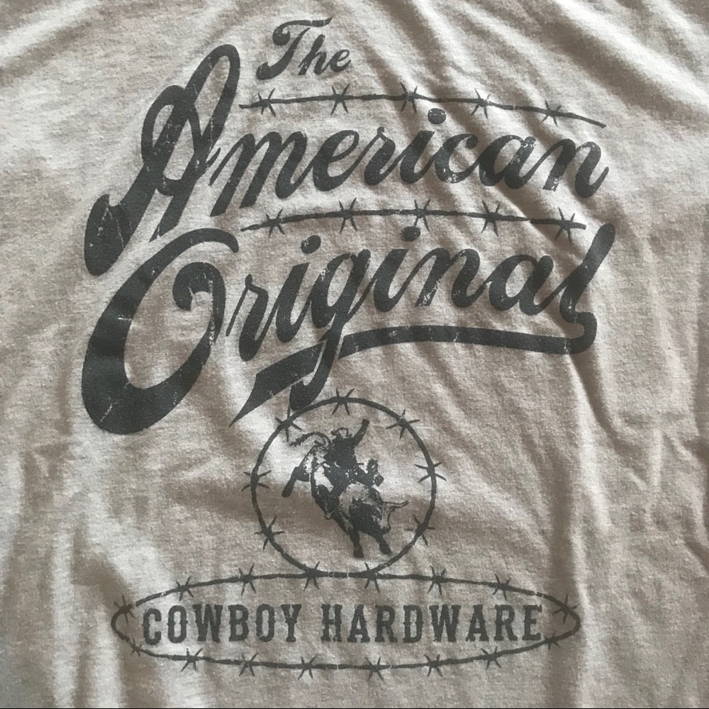 Men’s Cowboy T-Shirt Size Large #21